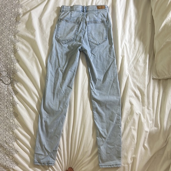 Pull & Bear high rise light wash jeggings size 4 - Picture 5 of 5